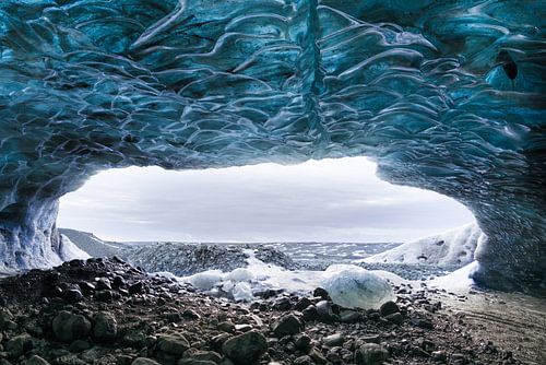More ART In Nature - IJsgrot Vatnajokull Gletsjer IJsland