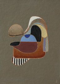 Abstrait coloré bohème travail pour rêver grand sur Studio Devereaux Noma