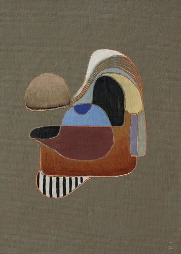 Abstract colorful bohemian work to dream big