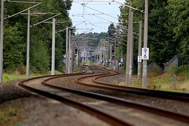 Kurvenartige Gleise von Michael Niebuhr