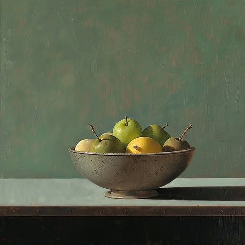 Äpfel | Grüne Gelassenheit von Kunst Laune