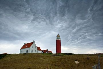 Prachtige lucht Vuurtoren  Texel von Ronald Timmer