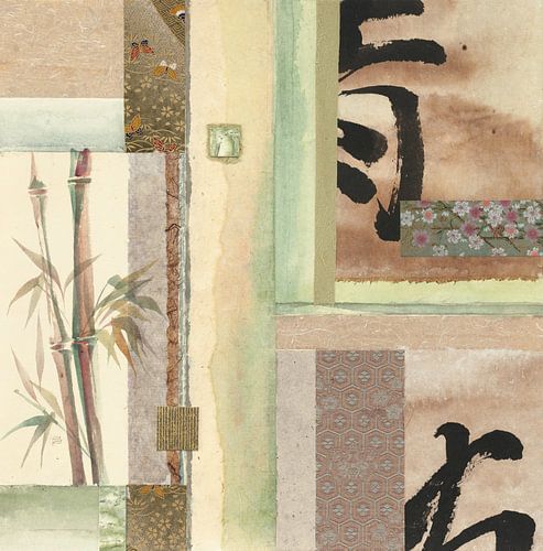 Green Collage II, Chris Paschke