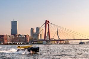 The Rotterdam bridges during sunset by Prachtig Rotterdam