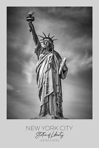 En point de mire : NEW YORK CITY Statue de la Liberté sur Melanie Viola