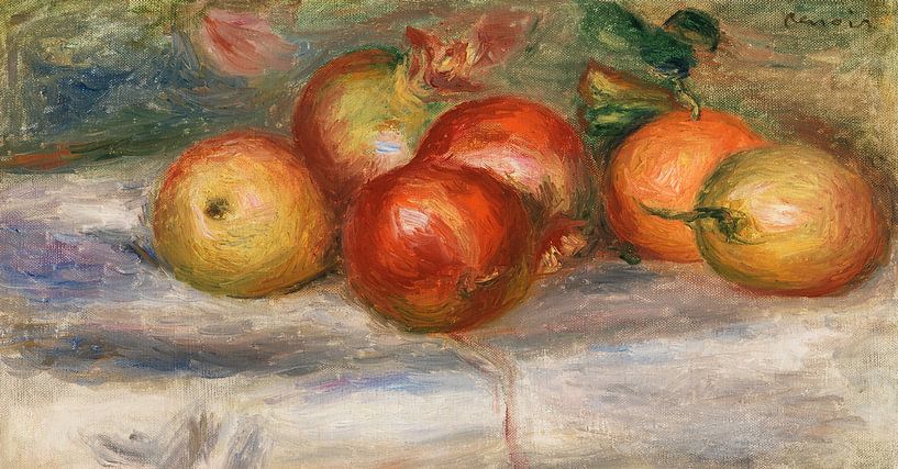 Renoir, Äpfel, Orangen und Zitronen (1911) von Atelier Liesjes