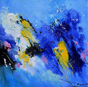 Blauw moment van pol ledent