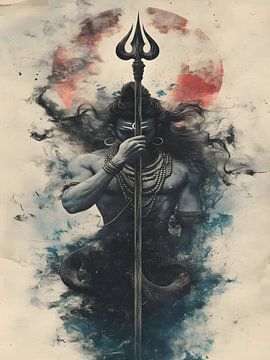 The Power of Shiva Trisula by Art Kingdom