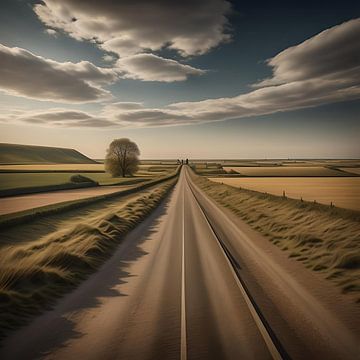 The long road by Gert-Jan Siesling