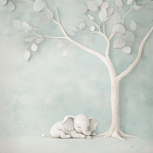 Dreamy Baby Elephant to Steal Your Heart by Karina Brouwer