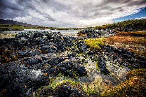 The rocks of nature in Scotland