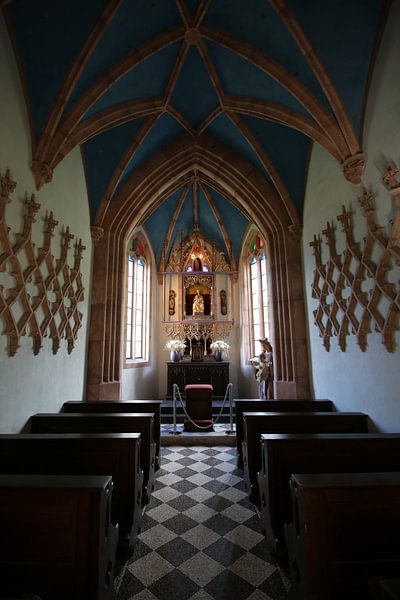 Italiaans Kerkje binnenkant van Paul Franke