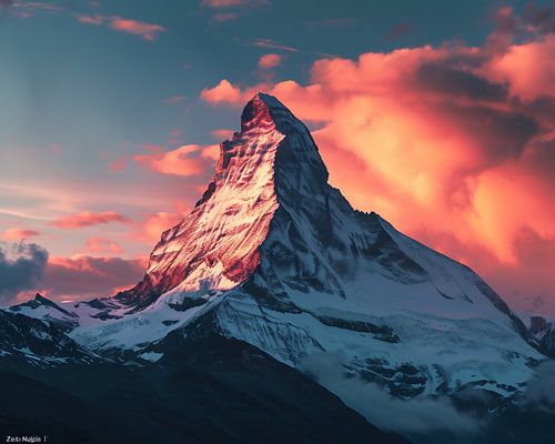 Fantastic mountain world