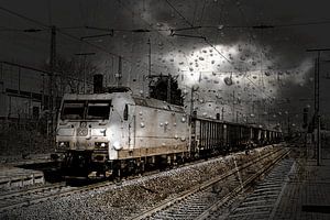 185 009 DB - Güterzug