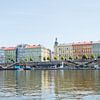 Architektur entlang der Moldau in Prag von Melvin Fotografie