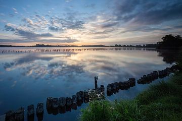 Zonsopkomst Natuurgebied Botshol Vinkeveen van Peter Haastrecht, van