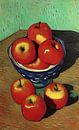Impressionistisch stilleven appels van Maud De Vries thumbnail