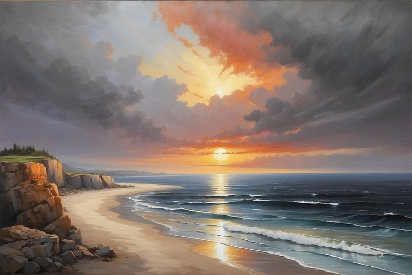 Rocky coast by Andrea Meyer
