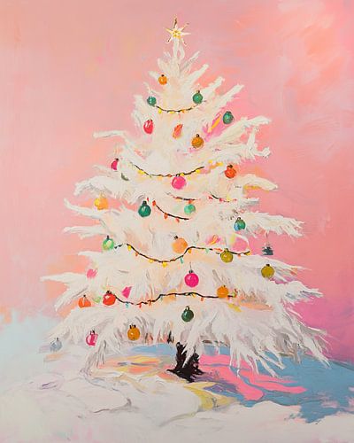 Weihnachtsbaum | Bunter Weihnachtsbaum