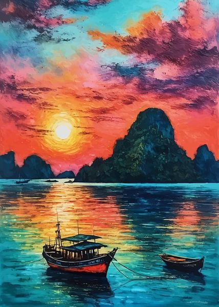 Raja Ampat Sunset by MIROKKU