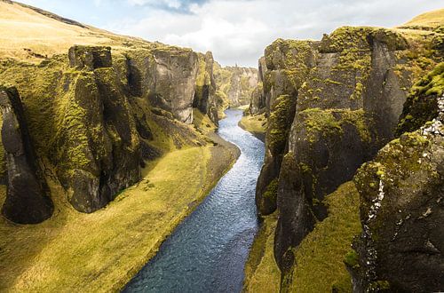 Die Schlucht fjaðrárárgljúfur