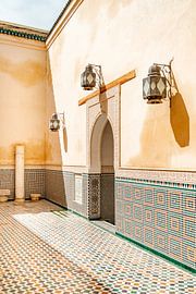 Moulay Ismael mausoleum in Meknes, Morocco by Melissa Peltenburg
