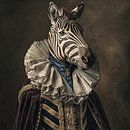 Zebra Royal von Poster Art Shop Miniaturansicht