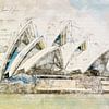 Opéra de Sydney, Australie sur Theodor Decker