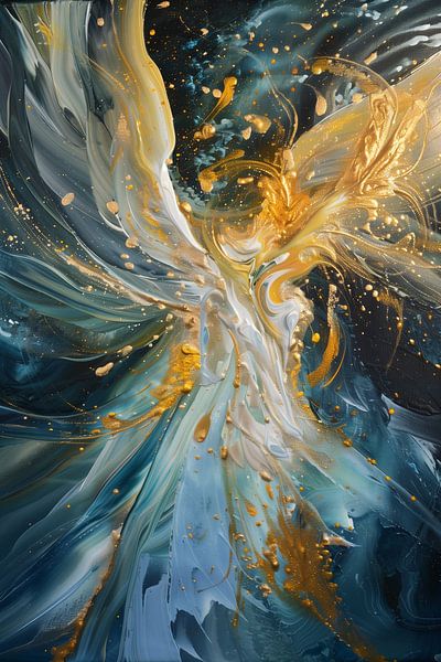 Heavenly explosion of light and colour by artefacti