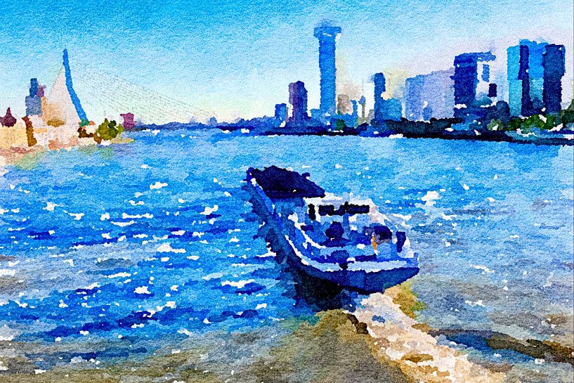 Rotterdam on the Maas by Truckpowerr