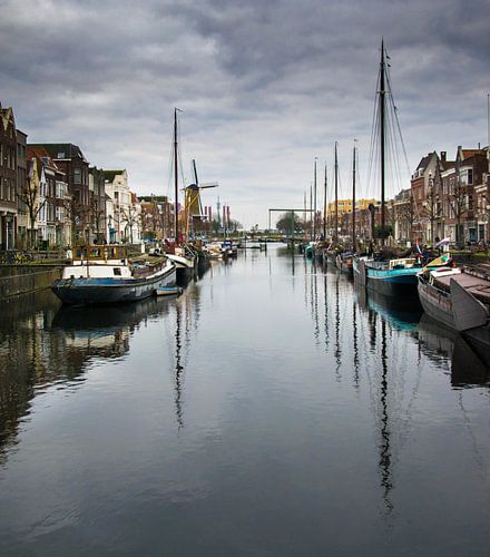 Delfshaven uitzicht in Rotterdam
