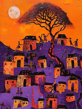 African village by artefacti