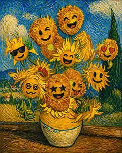 Happy Sunflowers – Ode an Vincent van Gogh