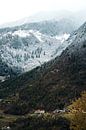 Berglandschaft im Schnee von Südtirol von Jens Sessler Miniaturansicht