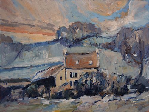 Huis aan de Gemmenicherweg van Nop Briex