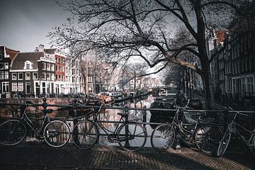 Amsterdam in zwart-wit van Thilo Wagner