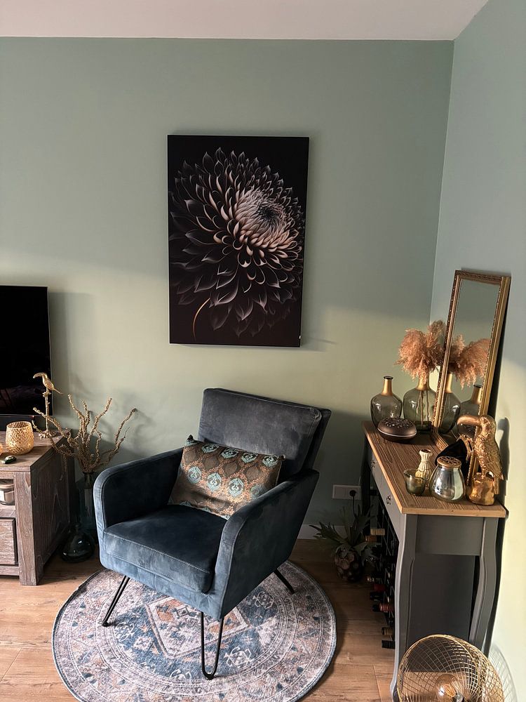 Chrysant met goud  van Bert Nijholt 