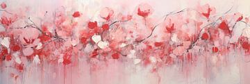Valentijnsdag | Bloem Schilderij van De Mooiste Kunst