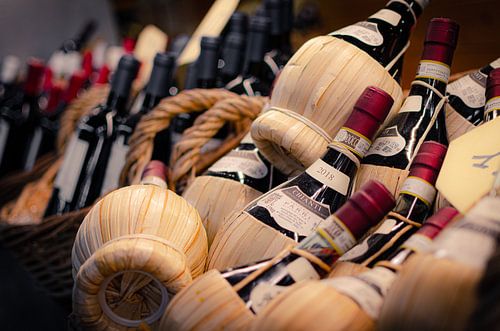 Toscaanse wijn van Thomas van Houten