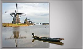 Dutch windmills by Yvonne Hoenen