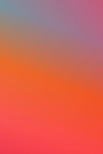 Neon kunst. Moderne abstracte minimalistische kunst. Verloop in rood, oranje, blauw, paars.