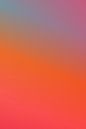 Neon kunst. Moderne abstracte minimalistische kunst. Verloop in rood, oranje, blauw, paars. van Dina Dankers thumbnail