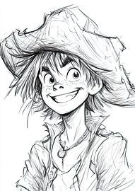 Boundless Dreams – Expressive Pencil Sketch