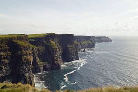 The Cliffs of Moher are the most famous cliffs in Ireland.