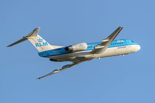 KLM Cityhopper Fokker 70.
