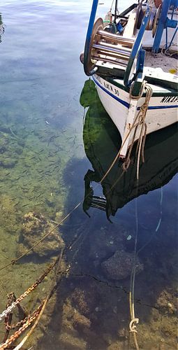 Boot und klares Wasser