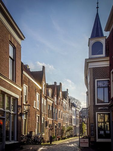 Leiden op een mooie morgen