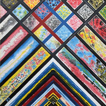 EH PAINTING ART 1994 #0032 Hoffnungsvolles Original von Willem Hartgers