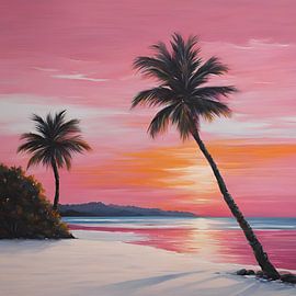 Spring Night Painting by ComfortQ