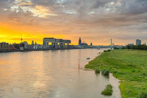 La ligne d'horizon de Cologne